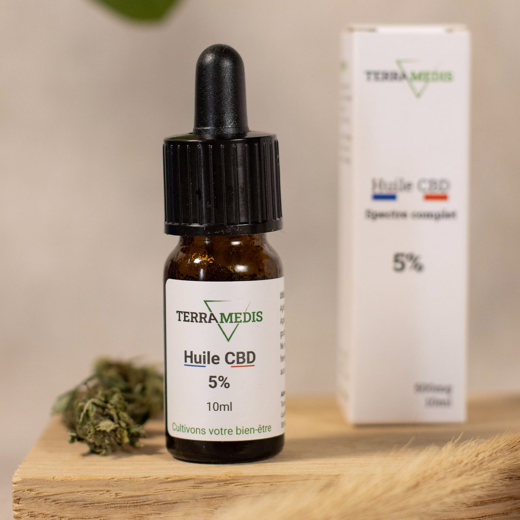 Huile CBD bio Douleur